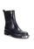 Shu Talk black Amaztep Rockabilly Mid-Calf Leather Boots 67B5ASH6AD4D07GS_2