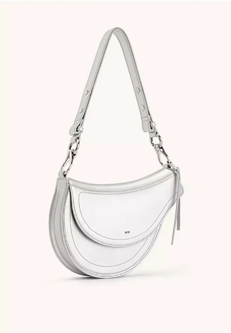 Ashlie Crossbody Bag - Silver