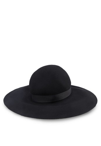 寬軟帽沿軟呢帽, 飾品配zalora 衣服評價件, 飾品配件