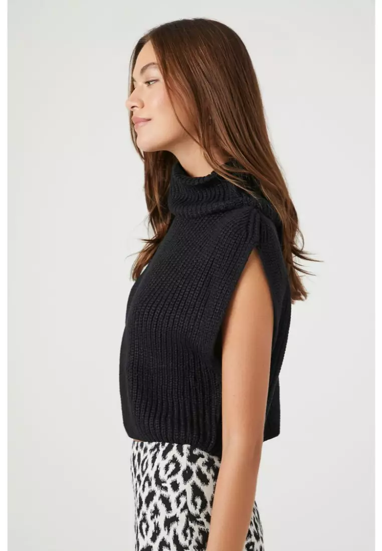 Forever 21 sleeveless on sale turtleneck