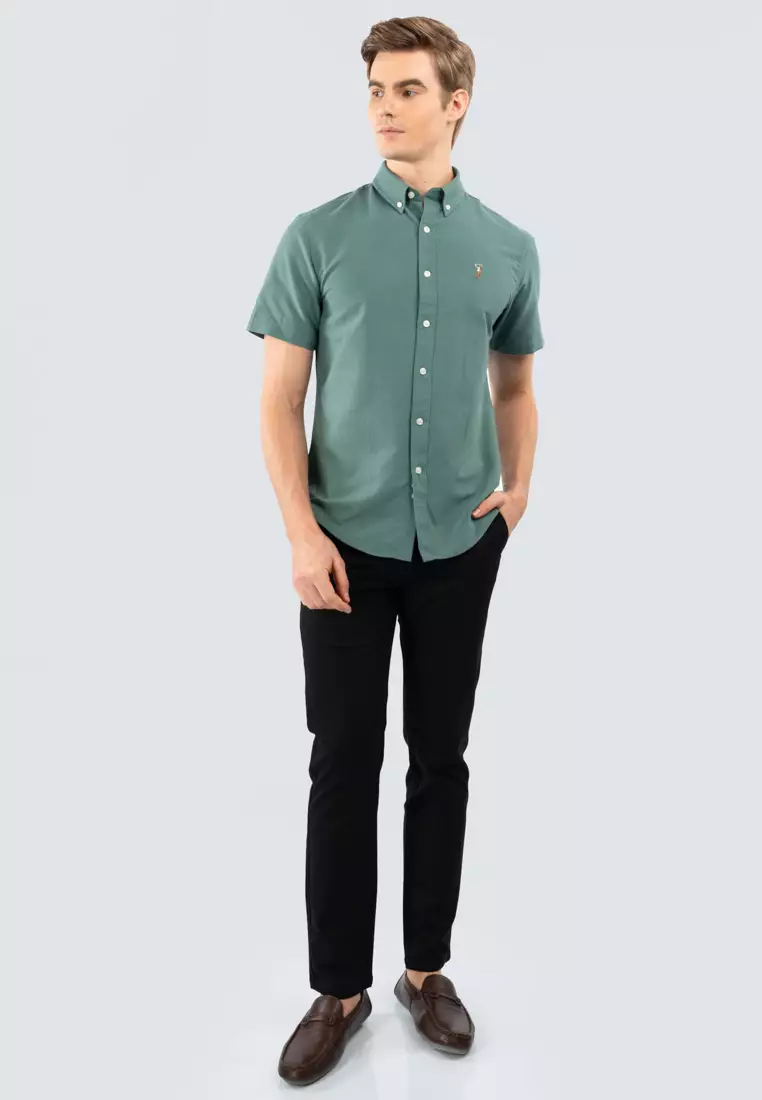Polo Haus - Men’s Cotton Mix Signature Fit Long Sleeve MBSSVB008