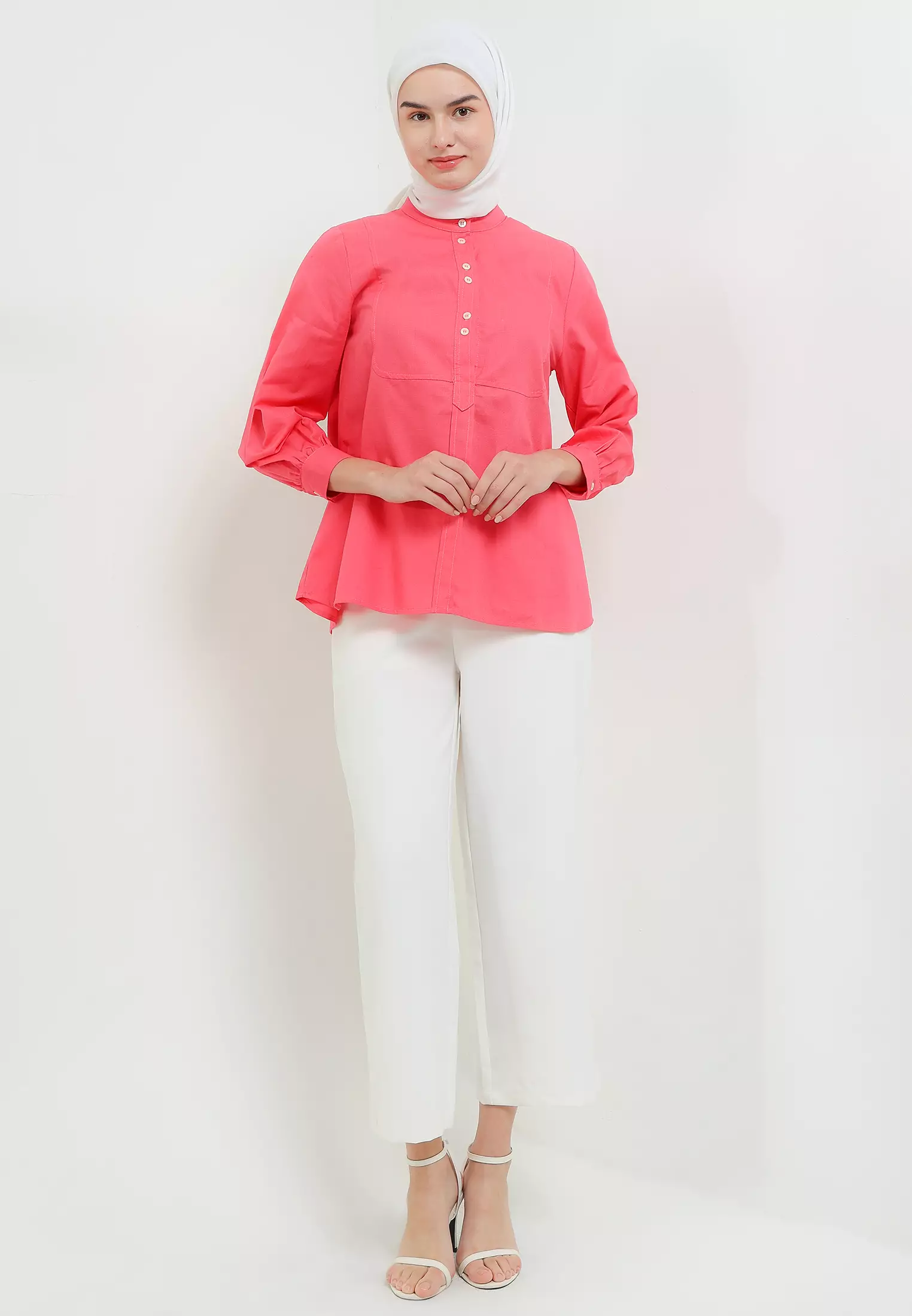 MFMW Arynnate Atasan Blouse Pink