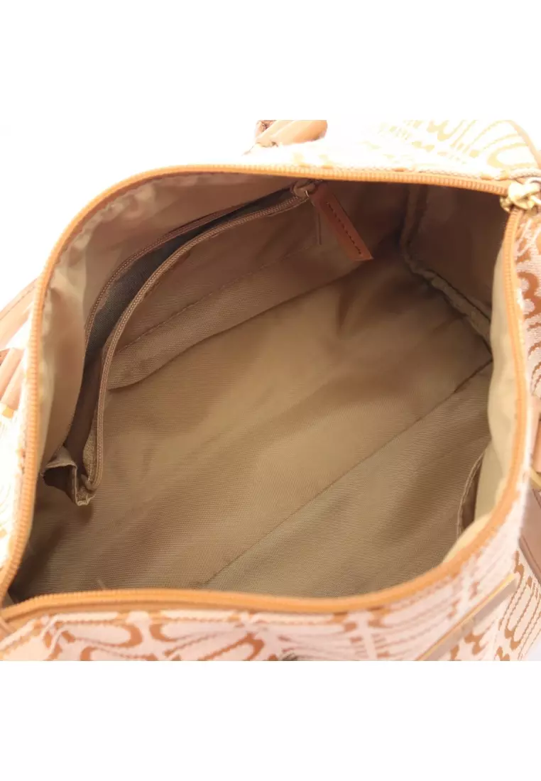 Buy Balenciaga Pre-Loved BALENCIAGA BB logo Handbag mini boston