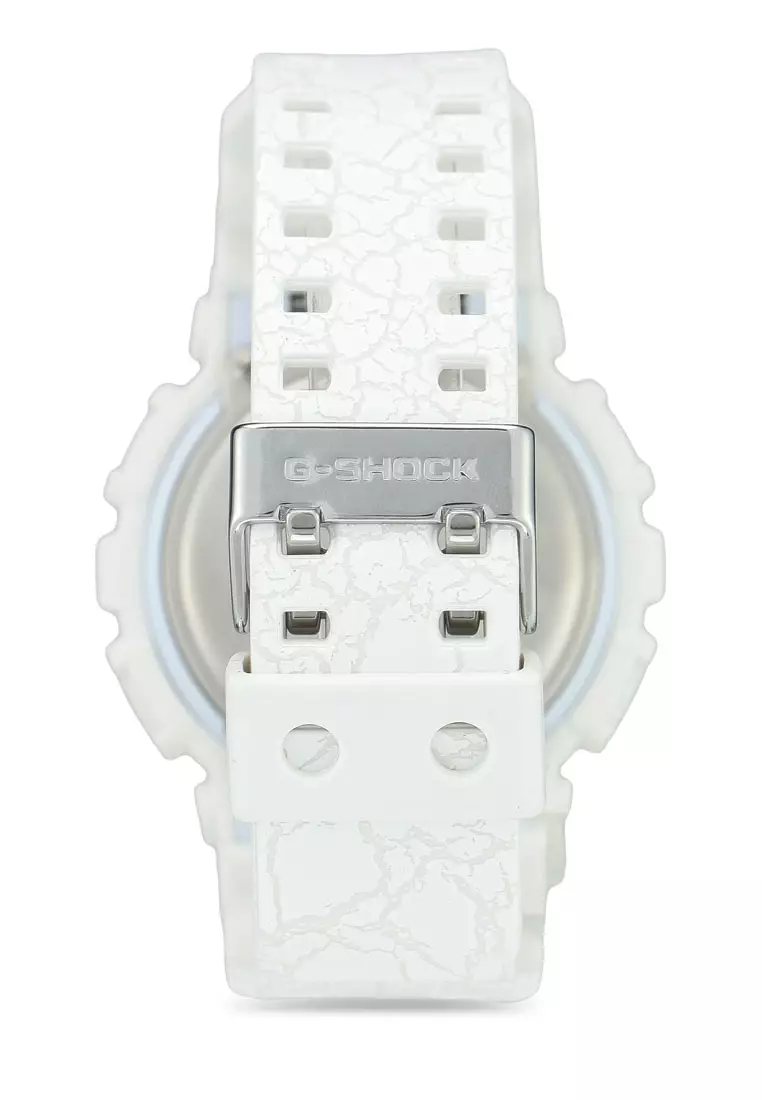 Casio G-SHOCK Jam Tangan Pria - White - Resin - GA-100CG-7ADR