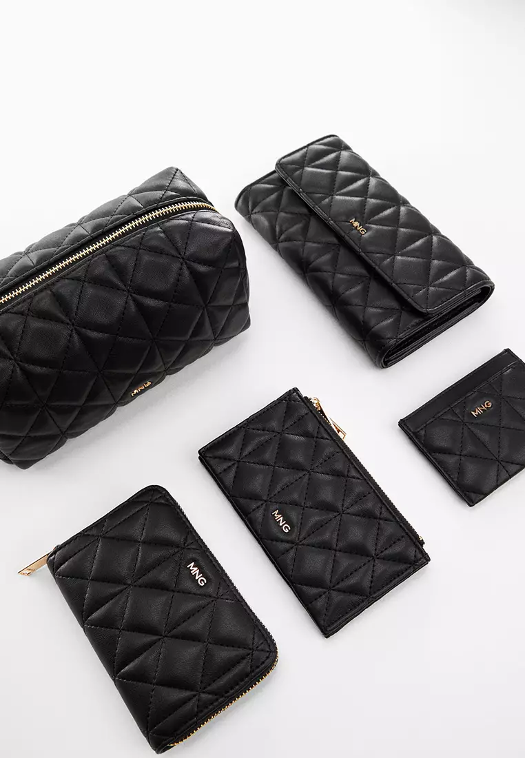 Buy Mango Quilted Purse With Logo 2023 Online ZALORA Singapore
