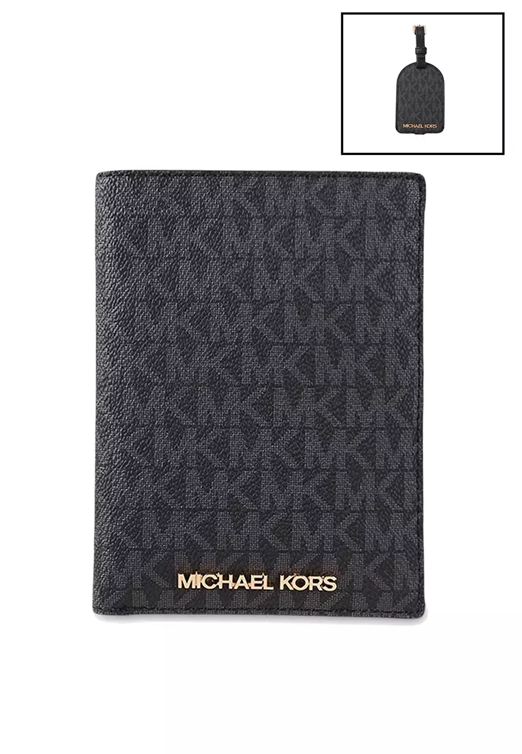 Michael kors passport holder and luggage tag on sale