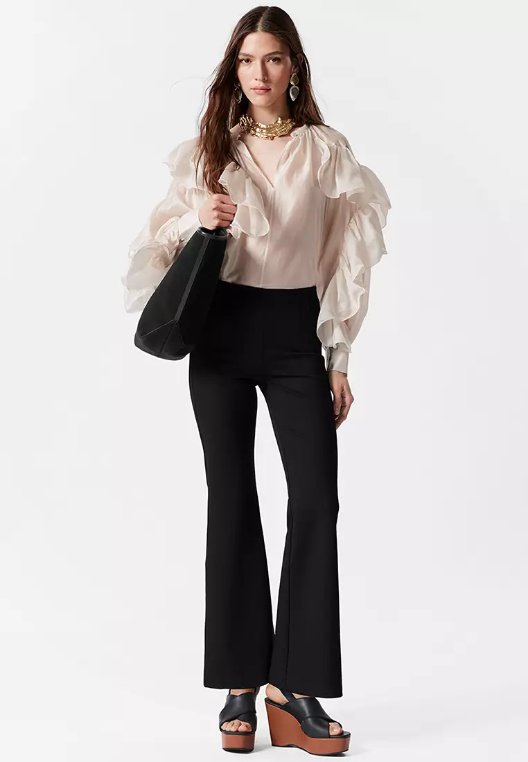 Kick-Flare Trousers