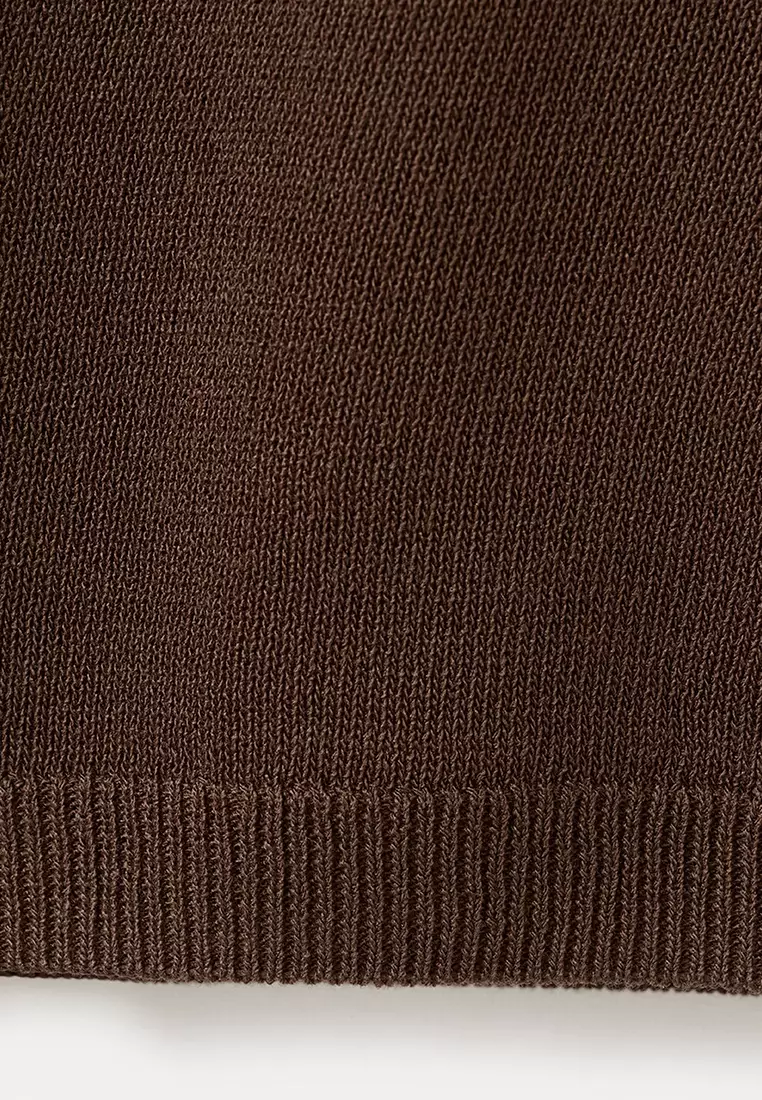 Long-Sleeves Knitted Sweater