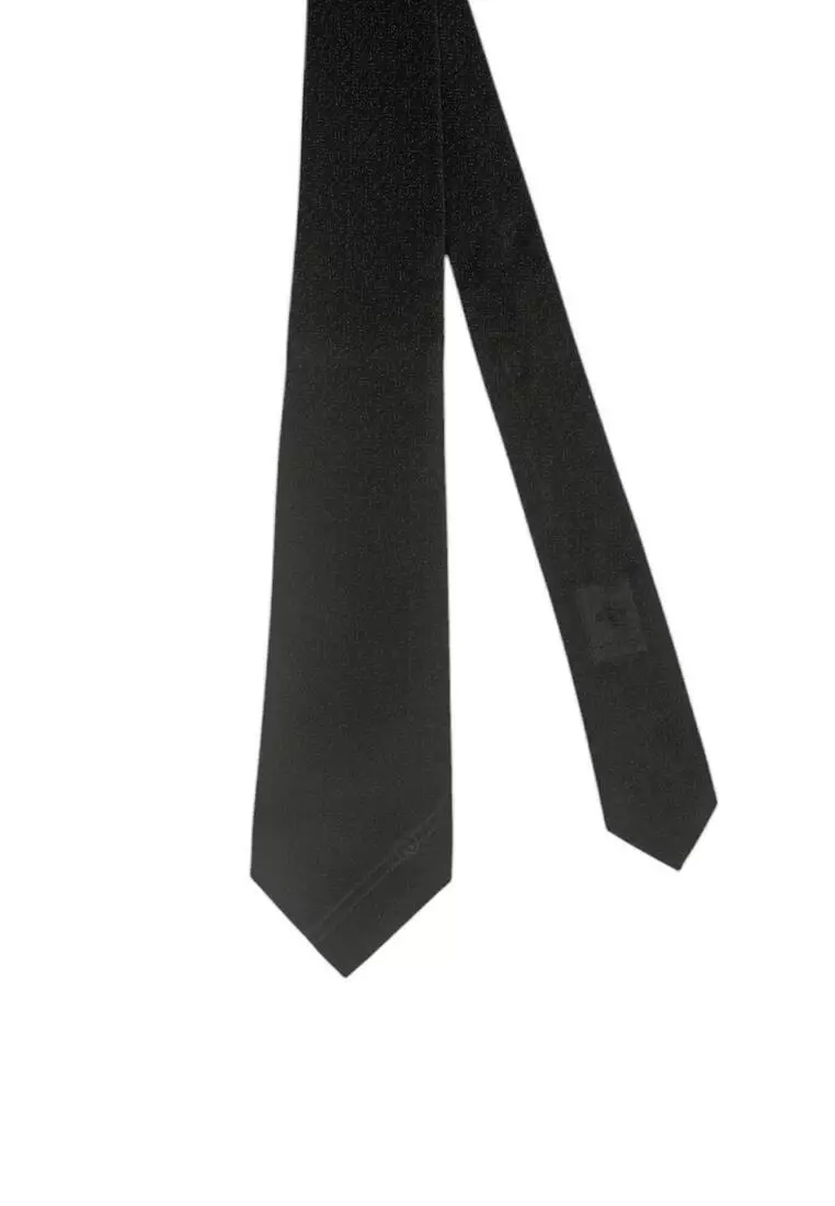Silk Tie With Interlocking G Tie