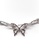 BELLE LIZ silver Heidi Butterfly Cross Lariat Necklace Silver 36FC8ACFB6487CGS_2