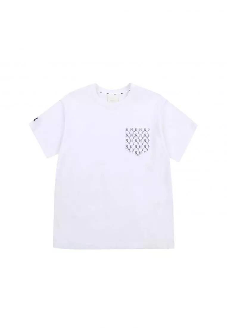 MLB Monogram T-Shirt Pink MLB004