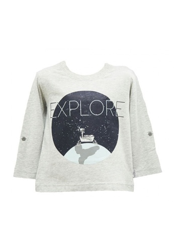 Curiosity Fashion white Curiosity 4D Explorer Long Sleeve T-Shirt for Boys D953CKAFD5F715GS_1