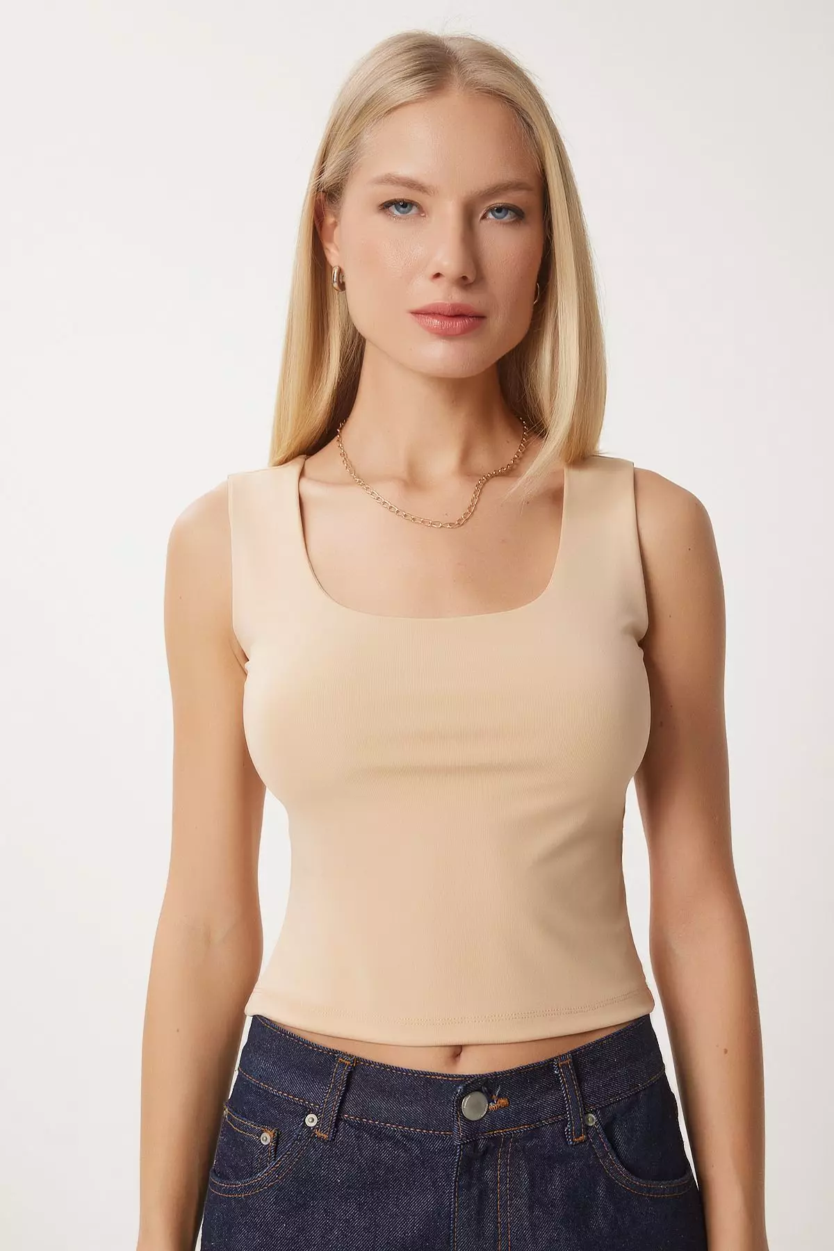 Women's Biscuit Claret Red Sleeveless 2 Pack Sandy Blouse An00227