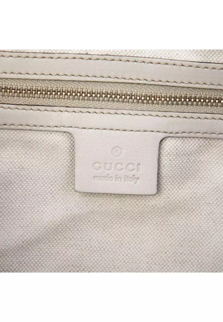 Pre-Loved Gucci Microguccissima Nice Boston Bag