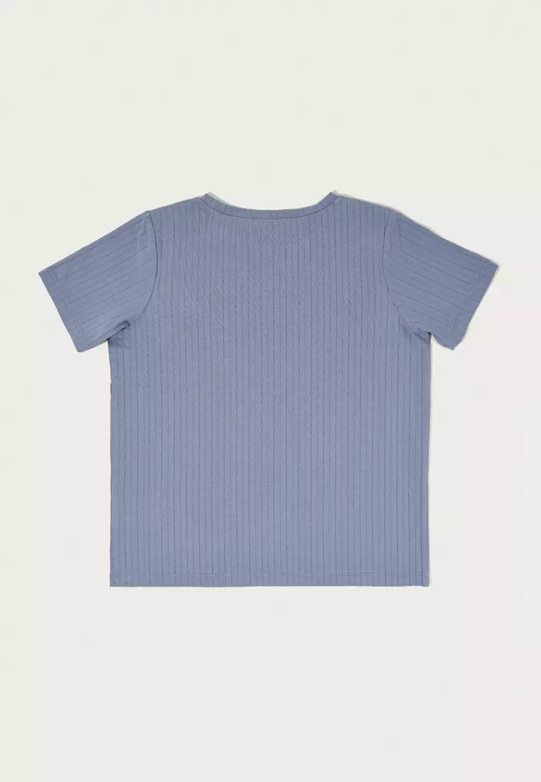 Garden Embroidered Knit Tee