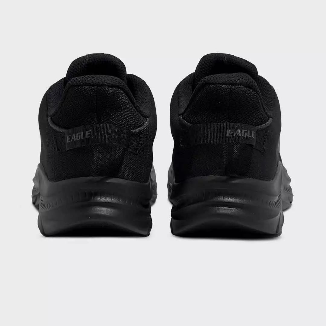 Sepatu Eagle Solaris – Back To School  Shoes Warna HITAM/HITAM