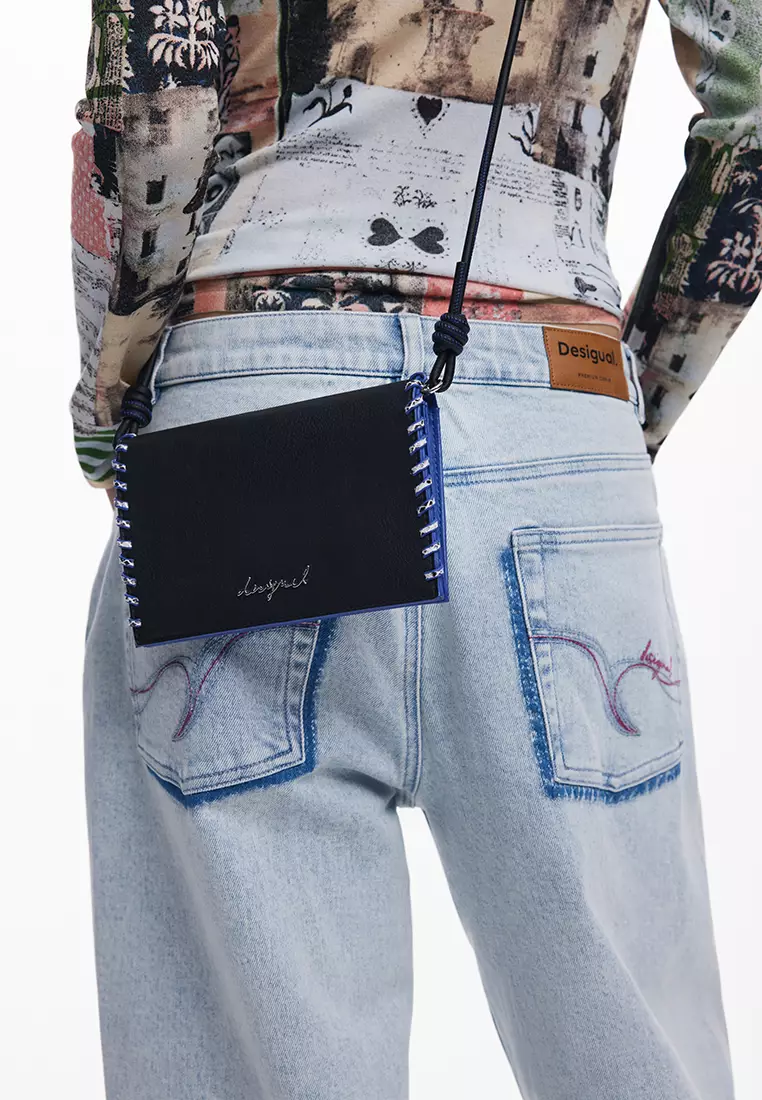 2-in-1 medium stitched wallet