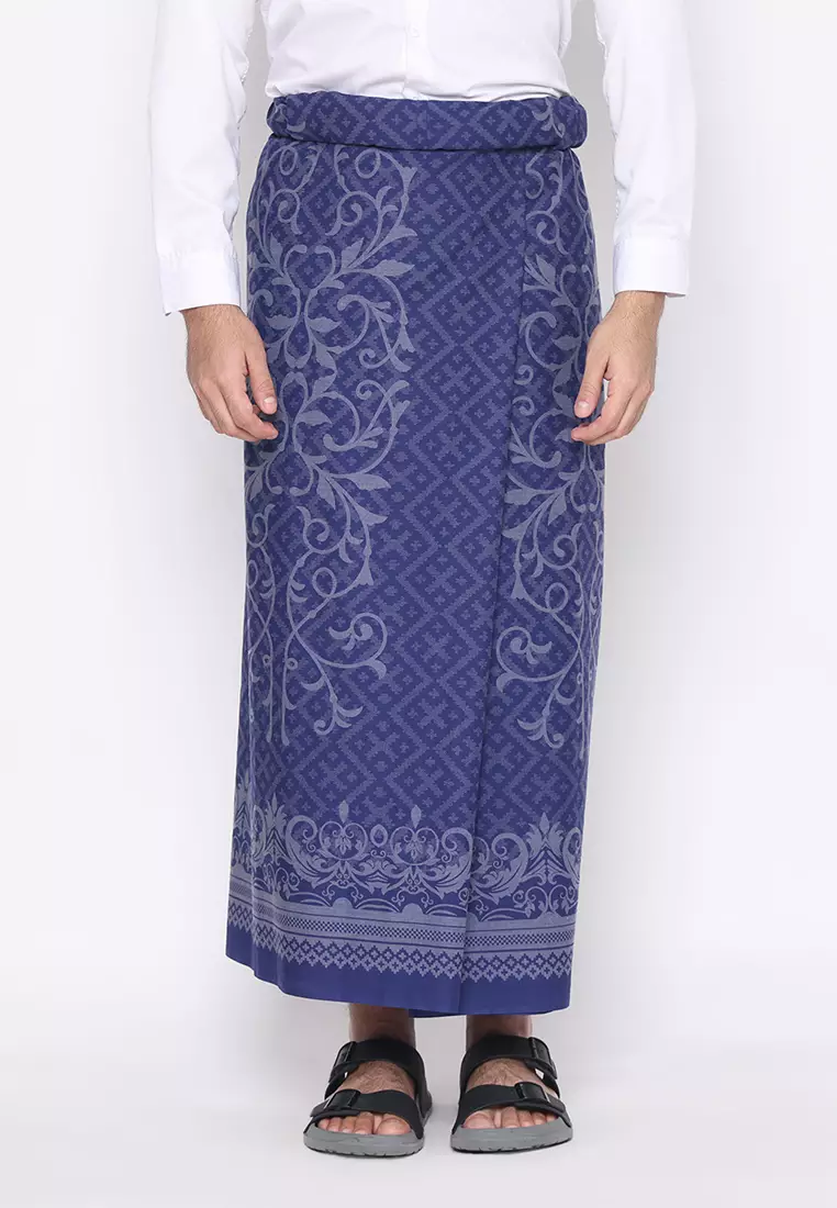 Hadinata Batik Sarung Hafizh Biru