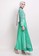 BIBIQ green Bibiq Gamis Satin 33D1FAA19EF6DEGS_3