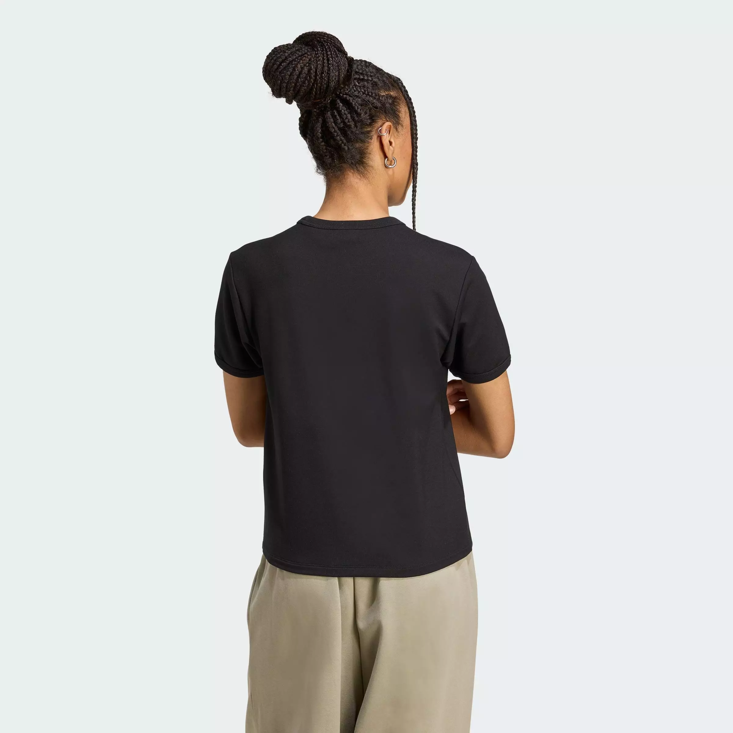 Lifestyle Premium Essentials Tee Women Black JW3653