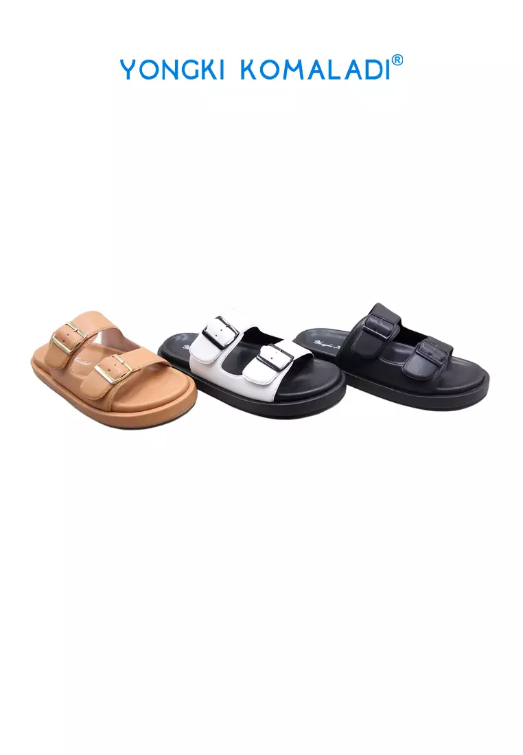 YONGKI KOMALADI SANDAL WANITA OL-KVN4689-24 HITAM
