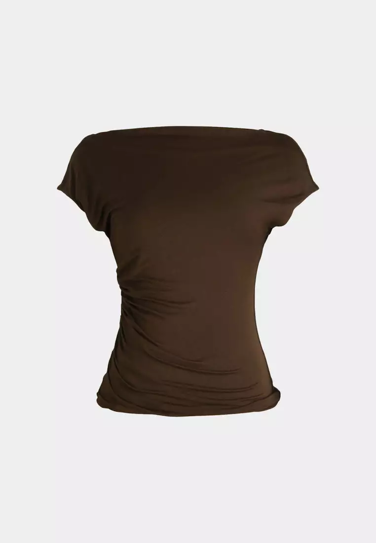Mia Off Shoulder Jersey Top