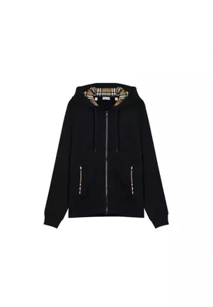 BURBERRY ブラック ウェア M Buy Burberry Women's Windbreaker in Black 81124711 2026 Online