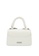 ALDO white Abira Top Handle Ribbon Bag E633AAC55388D3GS_3