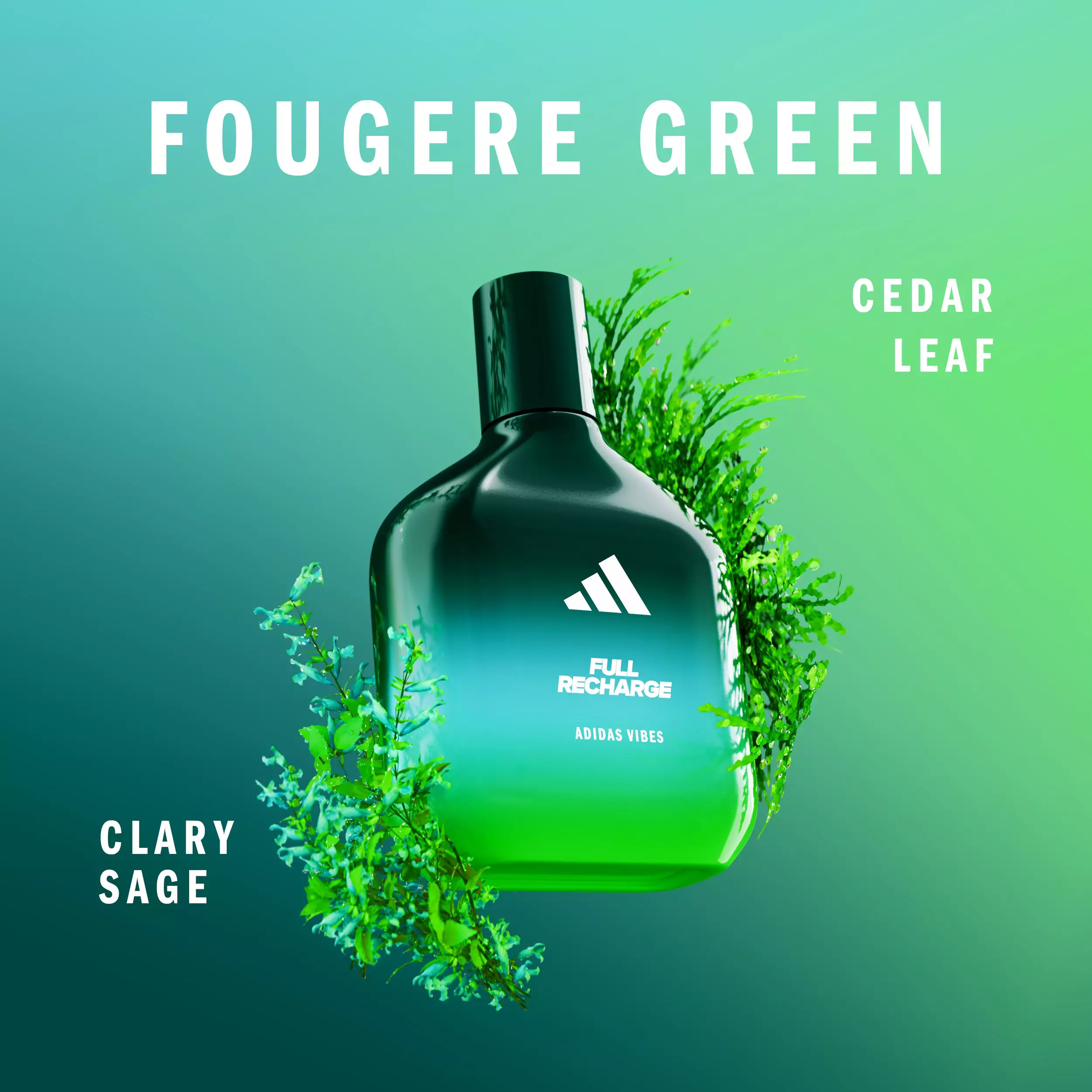 ADIDAS VIBES Full Recharge Eau De Parfum (EDP) 30ml