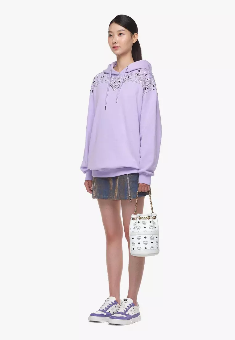 Aren Chain Backpack in Visetos