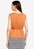 FORCAST orange Pippa Bow Detail Top A15B2AAC9AD280GS_2
