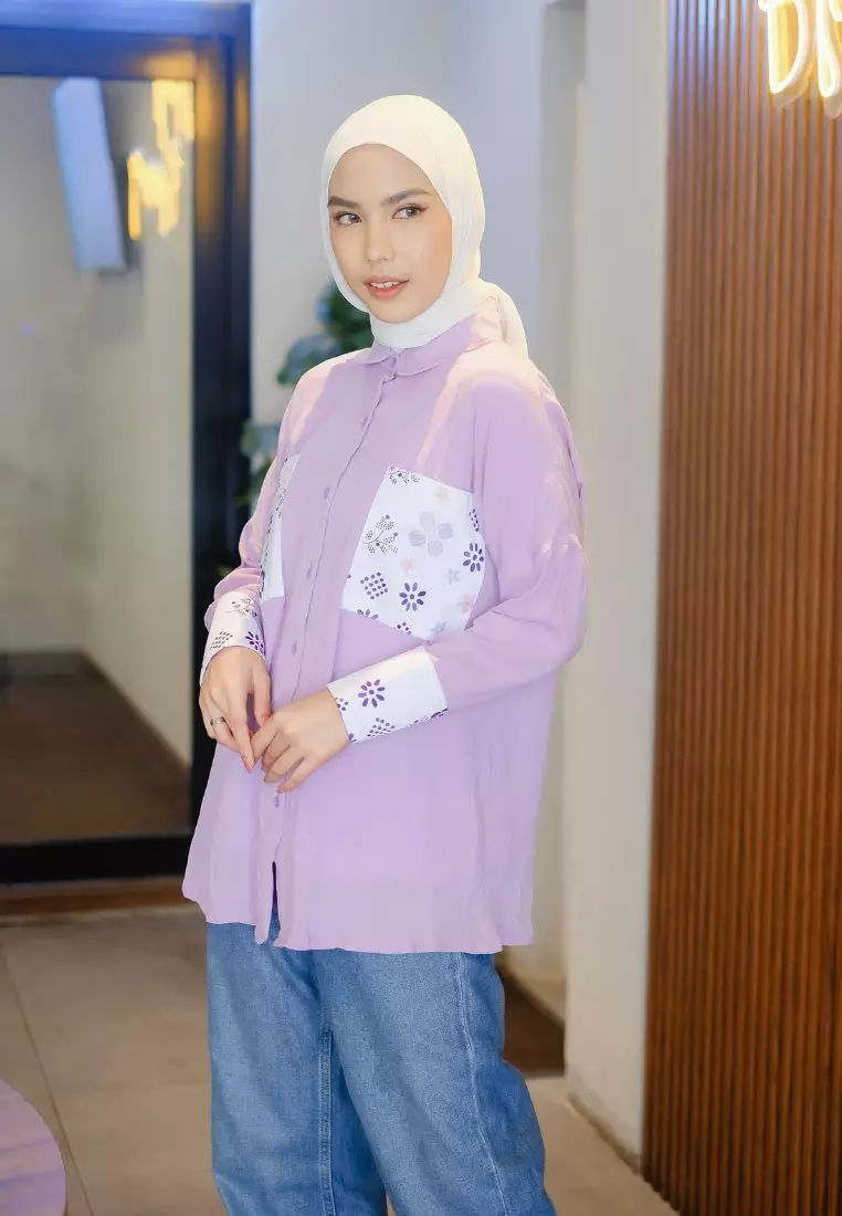 Sissy Blouse Jasmine Lilac