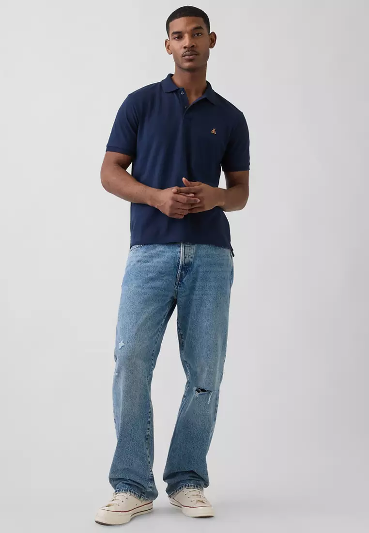 Brannan Bear Pique Polo Shirt