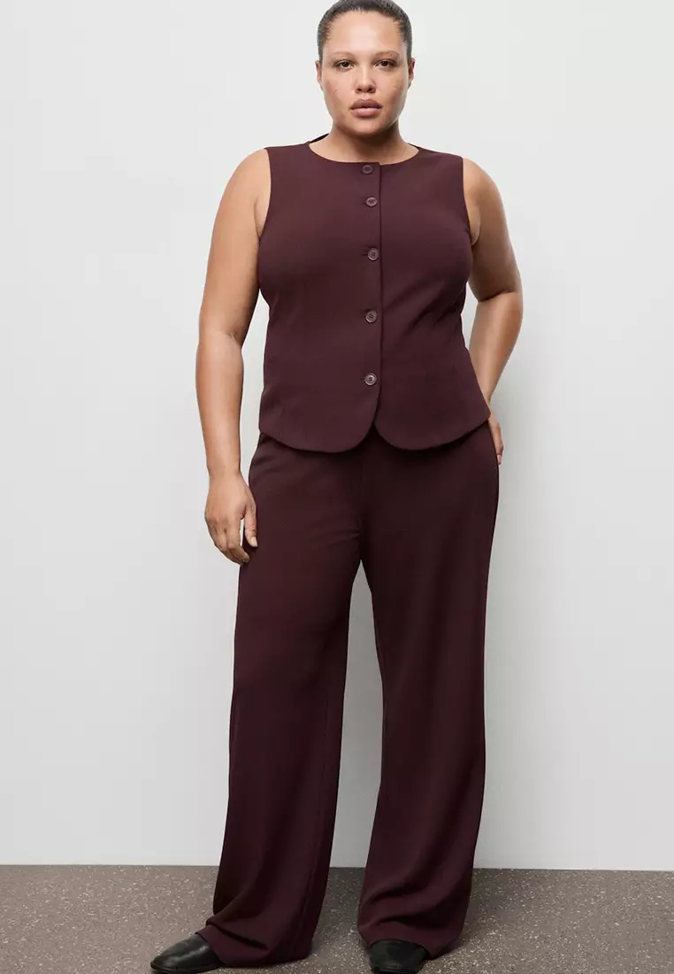 Suit Waistcoat With Buttons