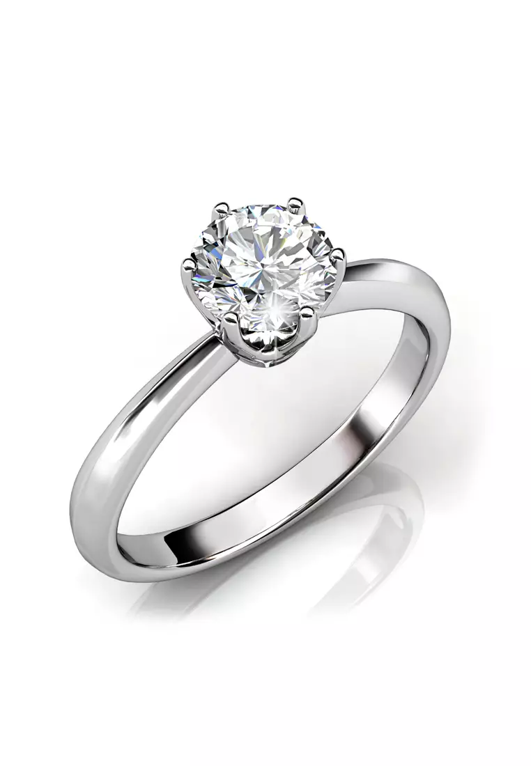Buy Her Jewellery Her Jewellery Solitaire Ring Luxury Crystal