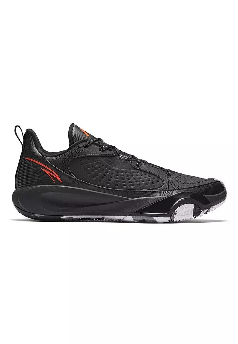 Buy Anta ANTA Men Basketball Shoes Black/Orange Online ZALORA