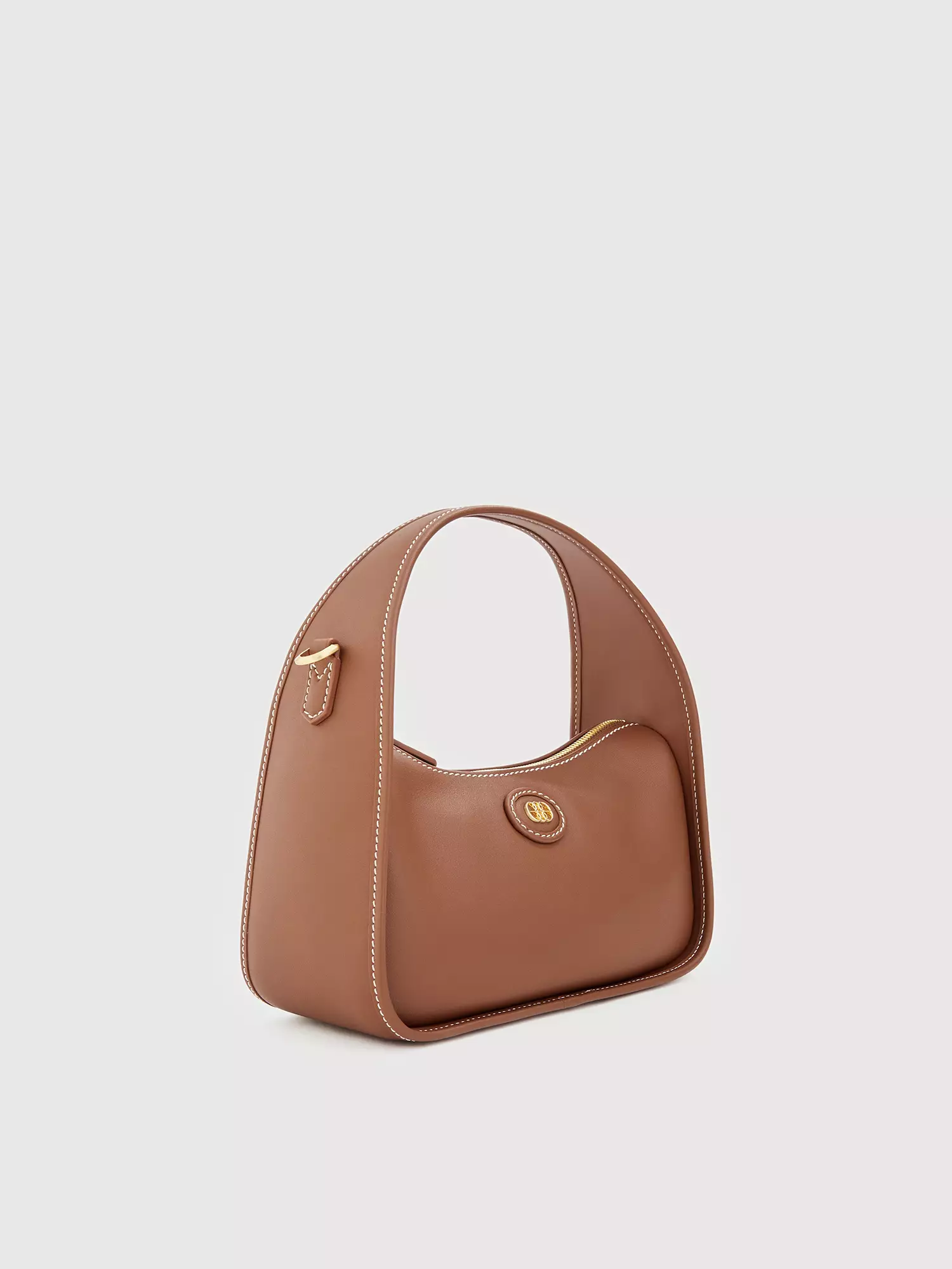 Nicola Satchel Bag Brown