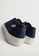 MANGO Man blue Lace-Up Canvas Sneakers 42E76SHDFB74DAGS_2