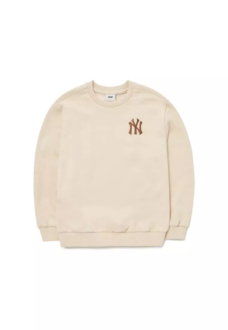 Mlb logo sweatshirt hotsell