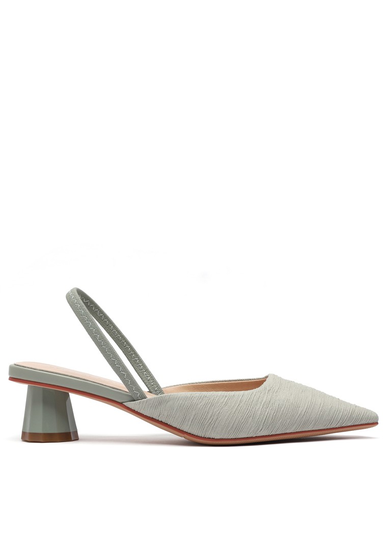 Satin Fabric Slingback Heel 2240-2