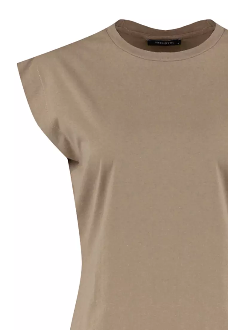 Padded Basic T-Shirt