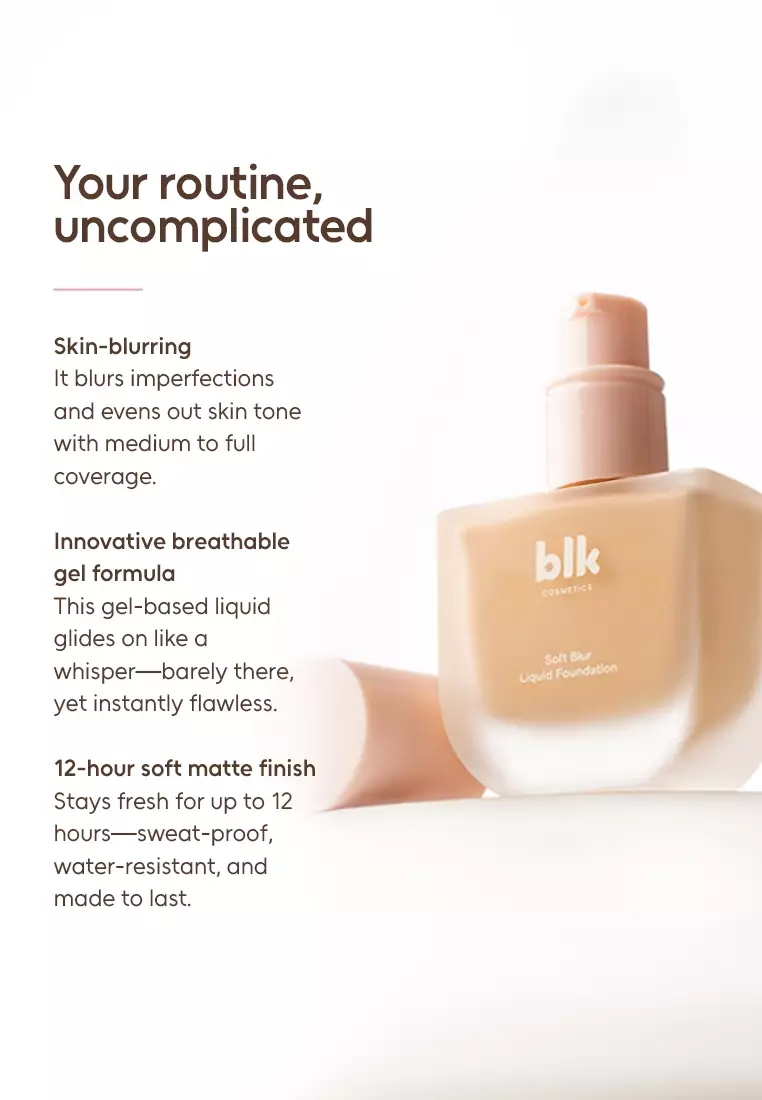 soft blur liquid foundation - creme