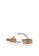 Birkenstock white Gizeh Birko-Flor Patent Sandals BI090SH72JQHMY_3