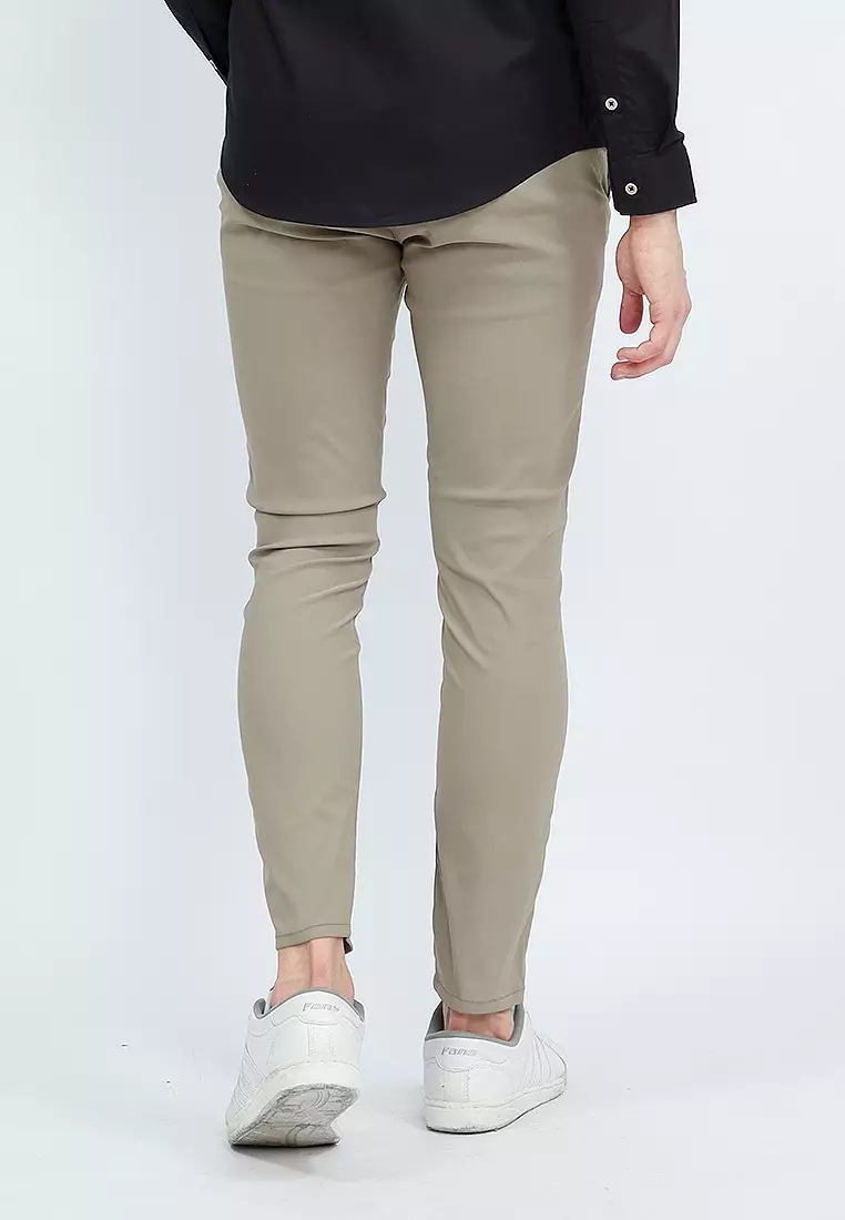 Celana Chinos Long Pants Nylon Stretch OXCON Khakis