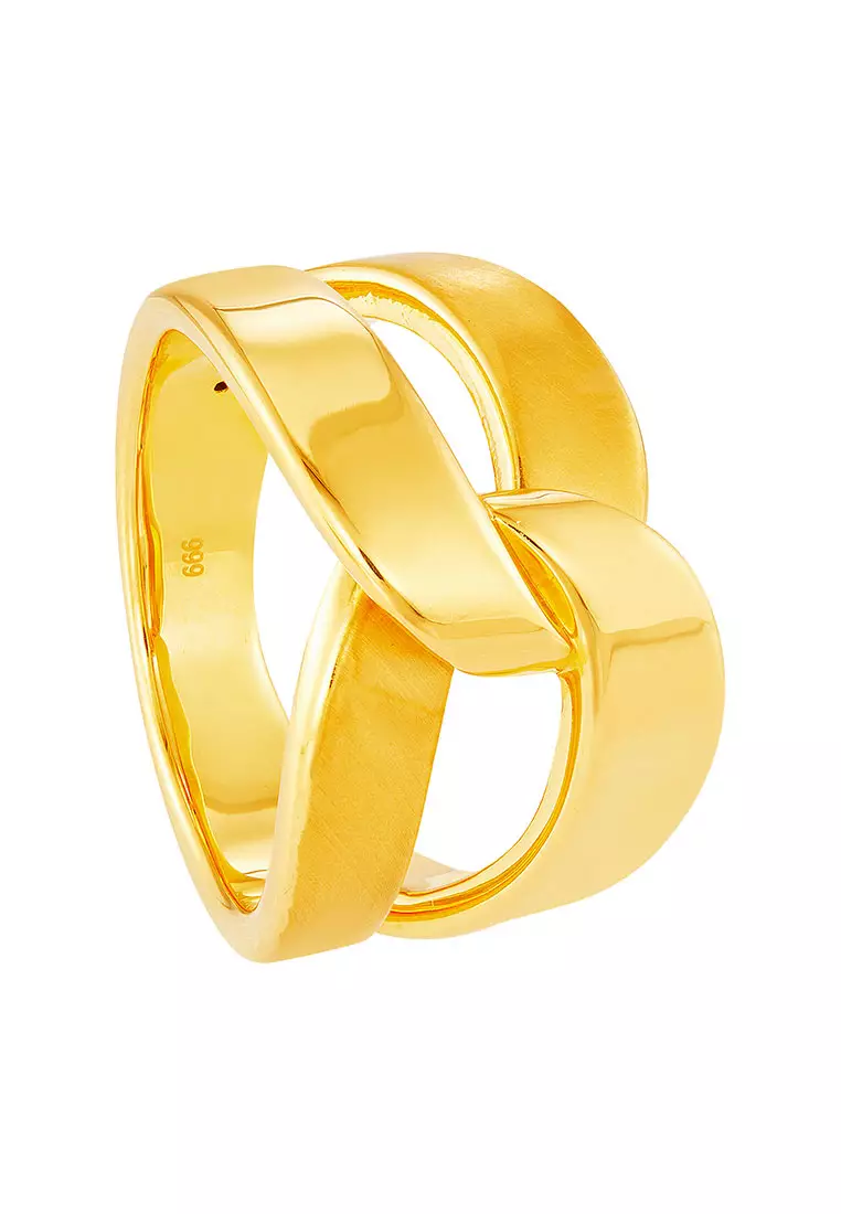 HABIB 999/24K Yellow Gold Ring LTR080624