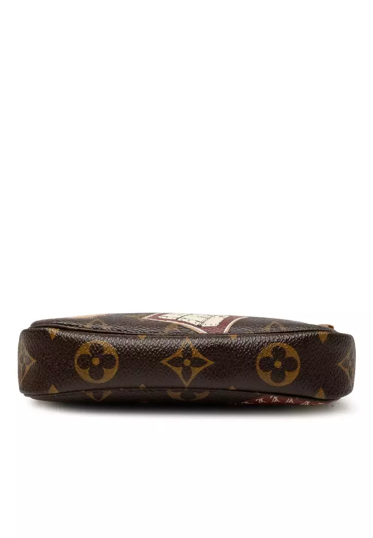 Pre-Loved Louis Vuitton Monogram Patch Mini Pochette Accessoires