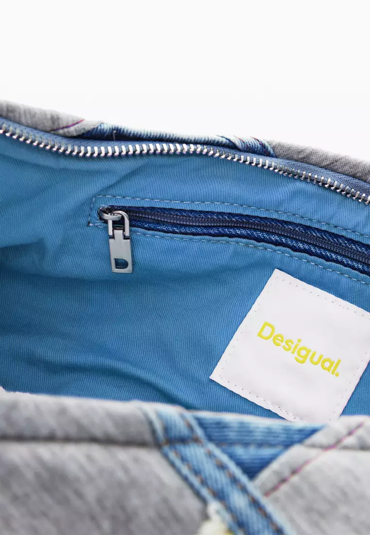 Medium Denim Patchwork Bag