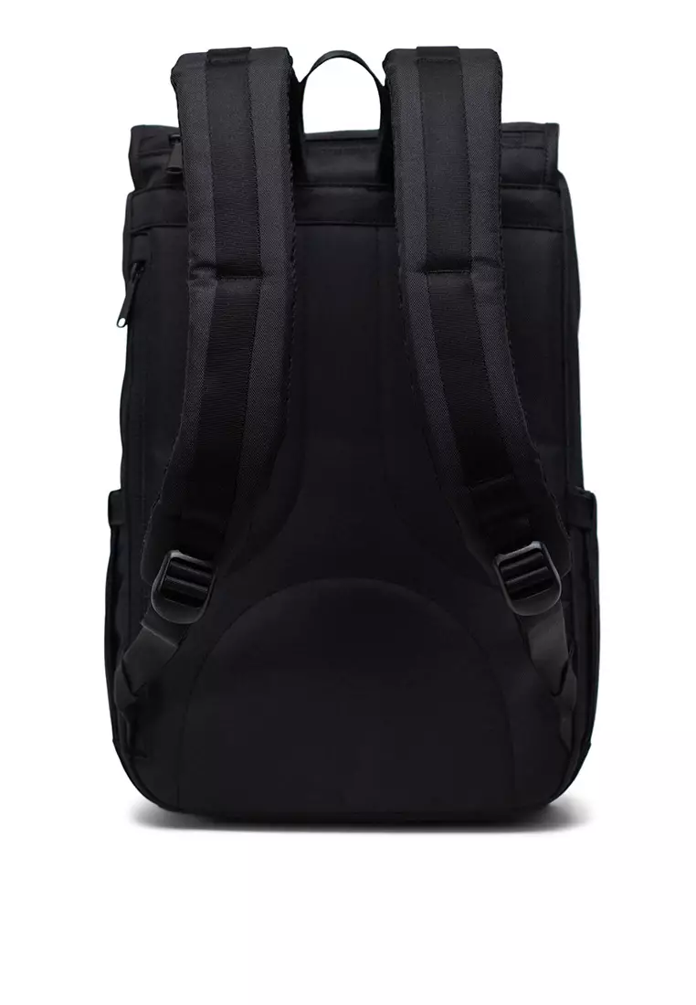 Buy Herschel Herschel Little America Mid Black Tonal Backpack 20.7L