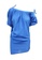 Vivienne Westwood Anglomania blue vivienne westwood anglomania Blue Drape Effect Top/Tunic 5CA55AAFCEC0F2GS_1