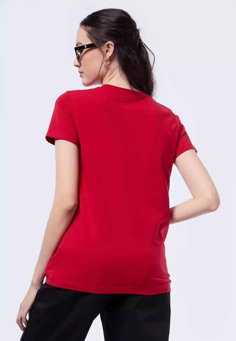 Basic Round Neck Cotton T-Shirt